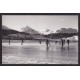 TIERRA DEL FUEGO TARJETA POSTAL DIRECCION DE TURISMO 1965 USHUAIA PATINAJE SOBRE HIELO